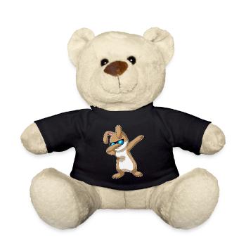 Bunny Hip Hop Dance - Teddy Bear - black - Front