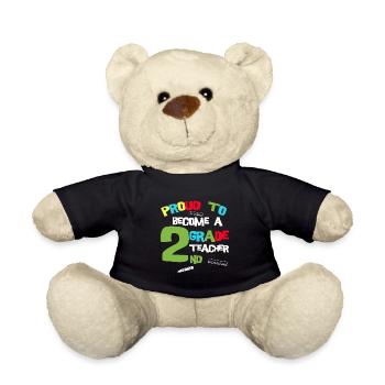 Teacher Tshirt 2nd grade Teacher Training Teacher School - Teddy Bear - black - Front