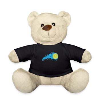 Wasserball Mannschaft Ballsport Hobby - Teddy - Schwarz - Vorne