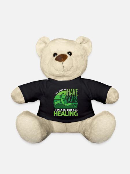 Mental Health Awareness - Teddy - Schwarz