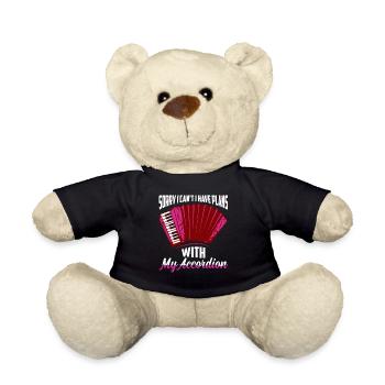 Sorry I Can't I Have Plans With My Accordion Music - Teddy - Schwarz - Vorne