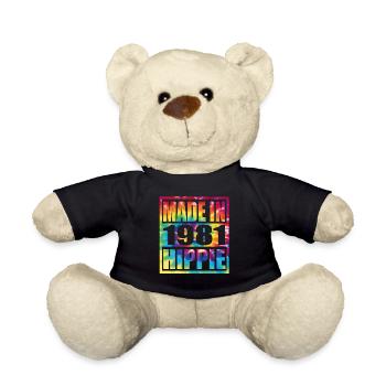 Hippie Birthday 1981 - Teddy - Schwarz - Vorne