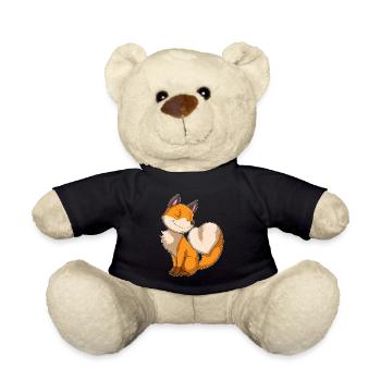Fuchs Herz - Teddy - Schwarz - Vorne