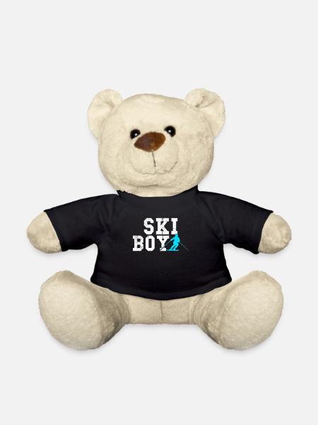 ski boy - Teddy - Schwarz