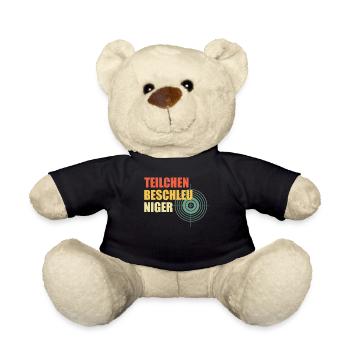 Schützenkönig Schützenverein Schießsport - Teddy - Schwarz - Vorne