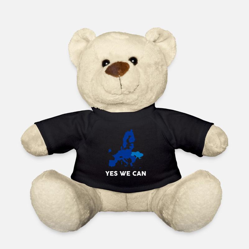 Yes We Can Ukraine Beitritt In EU - Teddy - Schwarz