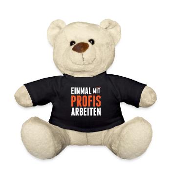 Einmal Mit Professionis Arbeiten - Teddy - Schwarz - Vorne