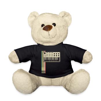 Synthesizer Analog Modular Synthesizers - Teddy Bear - black - Front