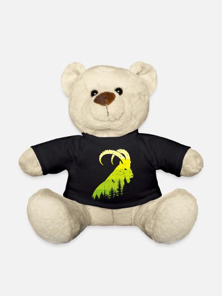 Steinbock - Teddy - Schwarz