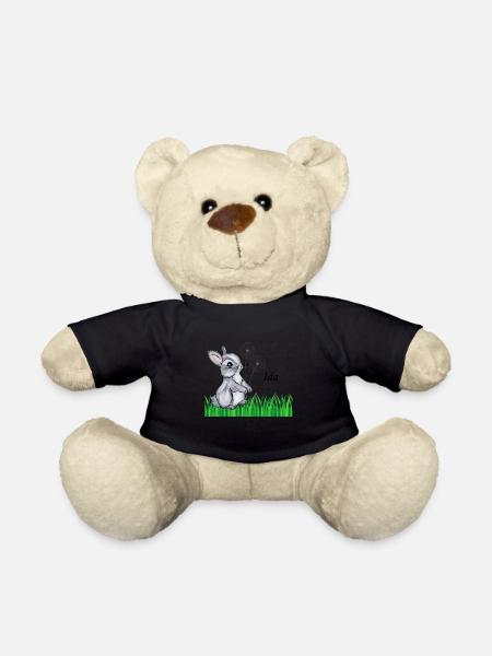 Nom de lapin Cadeau Ida - Nounours - noir