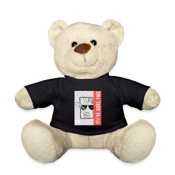 Détends-toi j’ai chèvre ce drôle de sarcasme chèvre jeu de mots - Nounours - noir - Devant