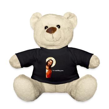 I'm Watching You Peeking Jesus Christ - Teddy - Schwarz - Vorne