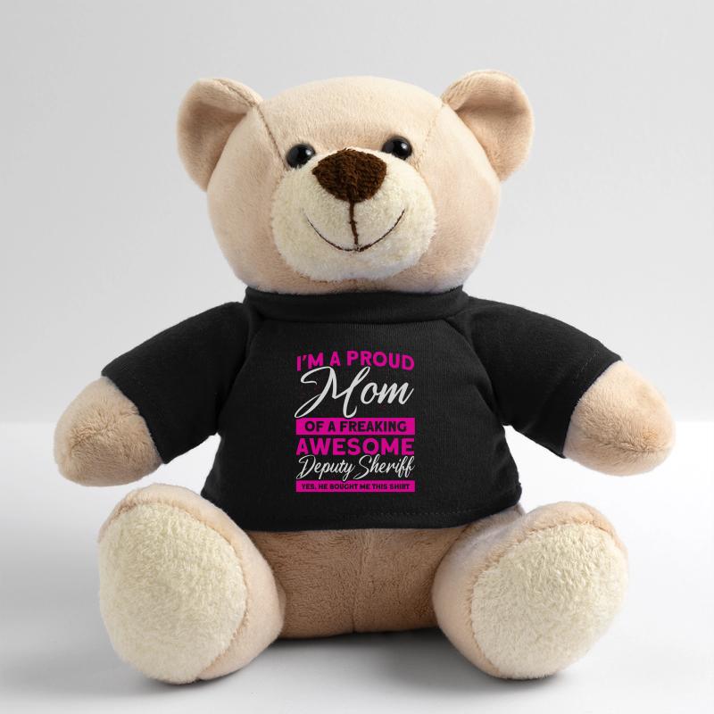 Fière Maman Assistant Shérif Maman Mère Nounours