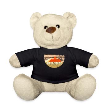 Vintage - Mesa Verde National Park - Teddy Bear - black - Front