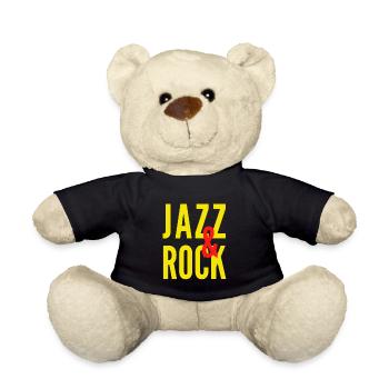 JAZZ et ROCK - Nounours - noir - Devant