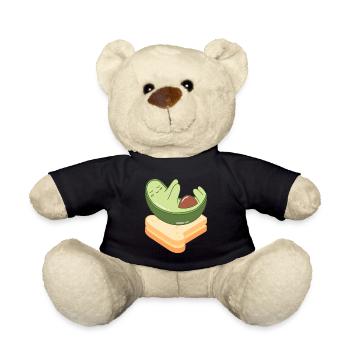 Avocado Toast - Teddy - Schwarz - Vorne