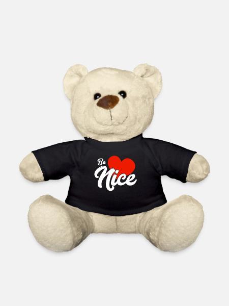 Be nice - Teddy - Schwarz