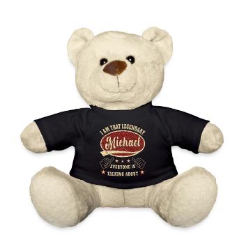 Michael i am that legendary Michael - Teddy - Schwarz - Vorne