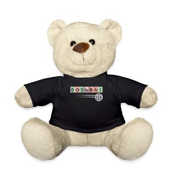 Dodgeball Player Sports Chemistry - Teddy Bear - black - Front