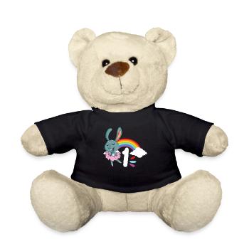 1. Anniversaire Ballet Ballerine Danseuse De Danse - Nounours - noir - Devant