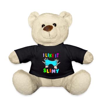 Je l’aime Slimy Slime Fluffy Drizzly Cloud - Nounours - noir - Devant