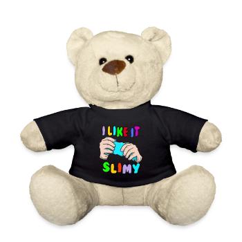 I like it Slimy Schleim Fluffy Drizzly Cloud - Teddy - Schwarz - Vorne