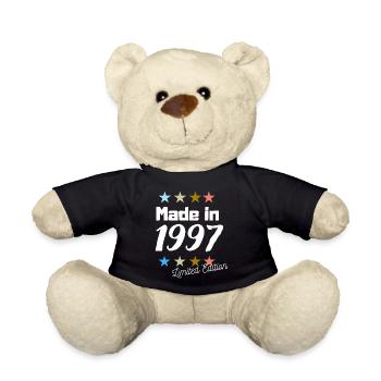 Fabriqué en 1997 Édition Limitée Vintage Anniversaire - Nounours - noir - Devant