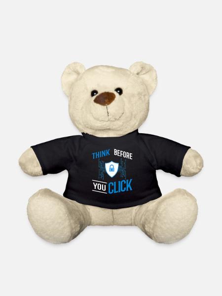 Cyber Security Information Computer Sicherheit - Teddy - Schwarz