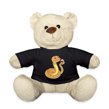 Schlange Muffin - Teddy - Schwarz - Vorne