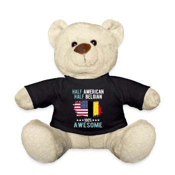 Halb Amerikaner Halb Belgier - Teddy - Schwarz - Vorne