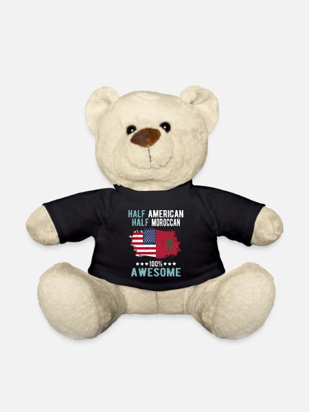 Halb Amerikaner Halb Marokkaner - Teddy - Schwarz