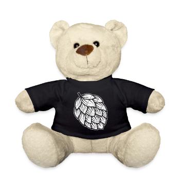 Vintage Craft Beer Bier Hopfen - Bierliebhaber Ges - Teddy - Schwarz - Vorne