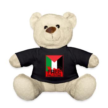 Palestine - Nounours - noir - Devant