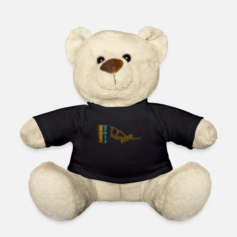 Awesome since 2012. Wakeboard Lifestyle - Teddy Bear - black