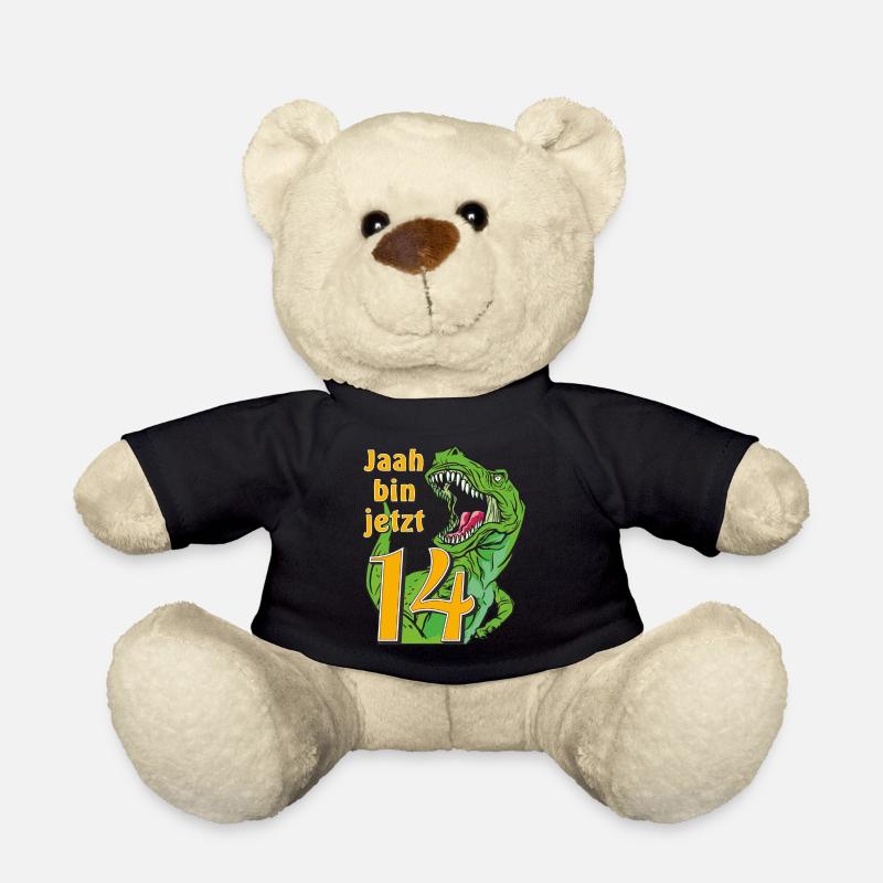 GEBURTSTAG Jaah bin jetzt 14 - Teddy - Schwarz