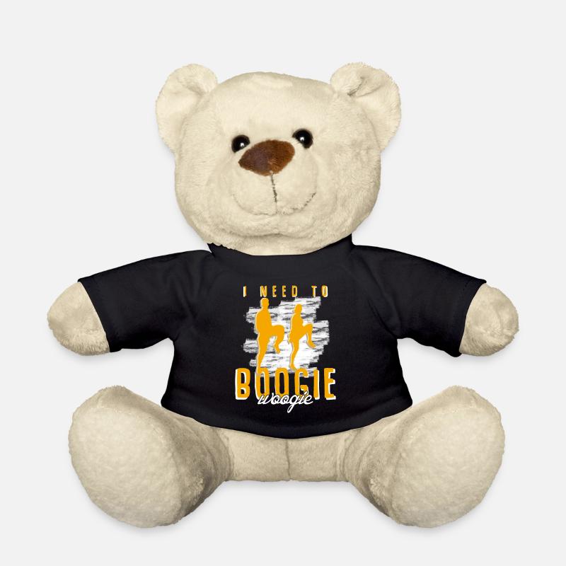 Boogie Woogie Tanz Boogie-Woogie Swing - Teddy - Schwarz