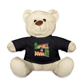 Dino weint beim Uphill und wird beim Downhill zum - Teddy - Schwarz - Vorne