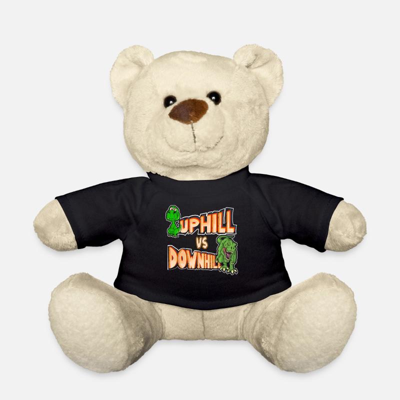 Dino weint beim Uphill und wird beim Downhill zum - Teddy - Schwarz