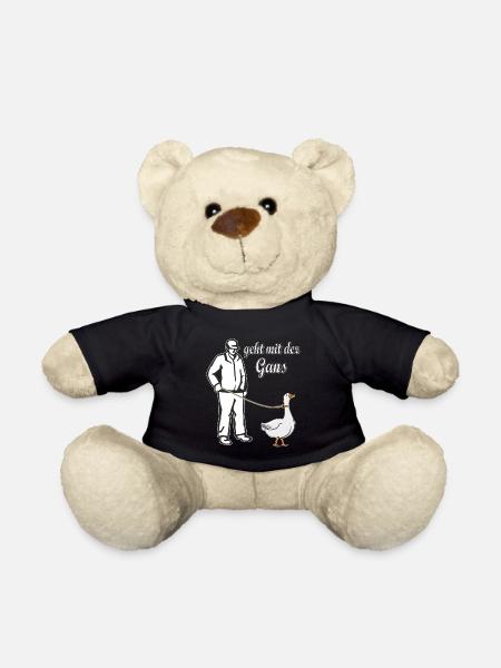 GEHT MIT DER GANS - Teddy - Schwarz