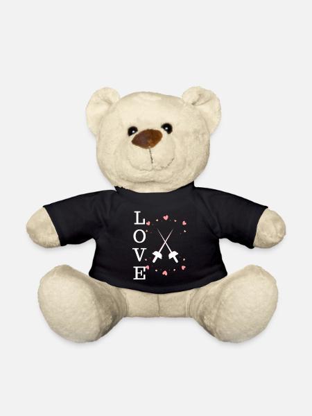 Love fencing - Teddy Bear - black