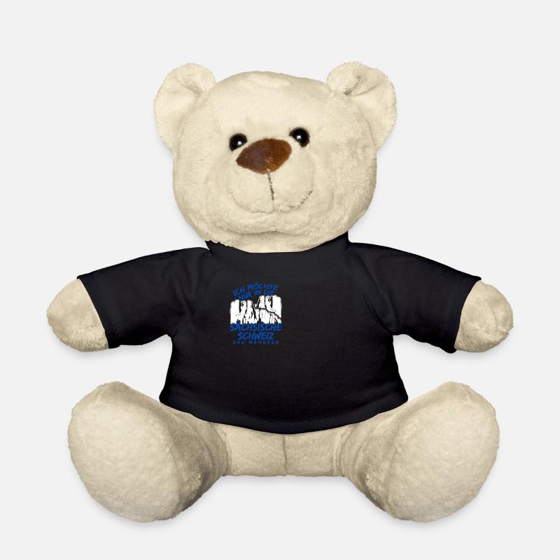 Sächsische Schweiz Wandern - Teddy - Schwarz