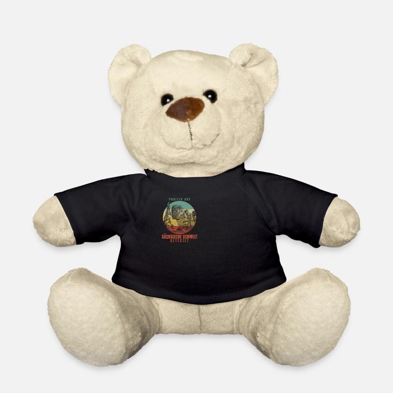 Sächsische Schweiz Klettern Wandern - Teddy - Schwarz