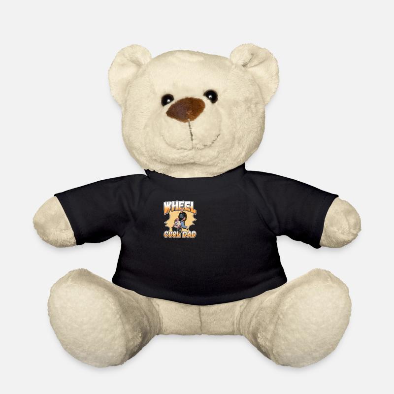 Conception de fauteuil roulant pour handicapés pour une amputation - Nounours - noir