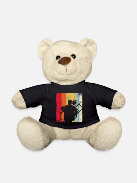 Schornsteinfeger Schornstein Retro Kaminfeger Gesc - Teddy - Schwarz