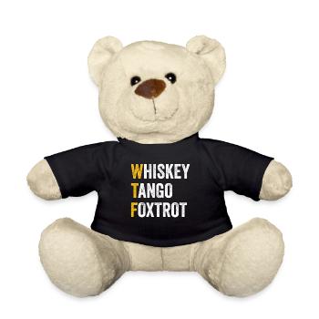 Computer-Whiskey - Teddy - Schwarz - Vorne