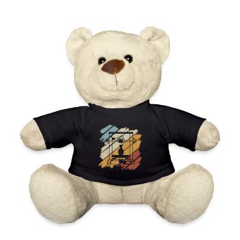 3D-Drucker Druckmaschine Technik Technologie Hobby - Teddy - Schwarz - Vorne