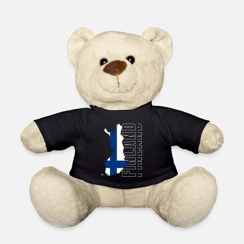 Finnland - Teddy - Schwarz