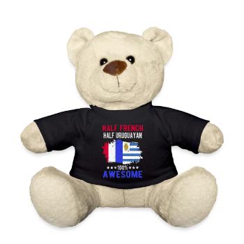 Moitié Français moitié uruguayen - Nounours - noir - Devant