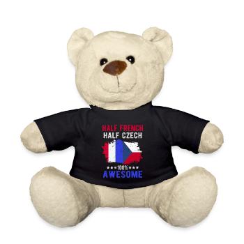 Halb Franzose Halb Tscheche - Teddy - Schwarz - Vorne