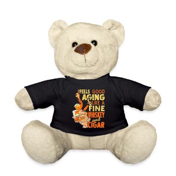 Se sent bien vieillir comme le whisky fin et le cigare - Nounours - noir - Devant
